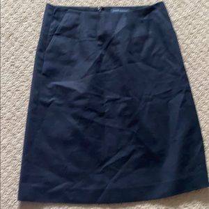 Size 0 Banana Republic Black skirt